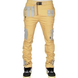 NWT The Hideout Clothing Technical Cargo Pants Joggers Unisex